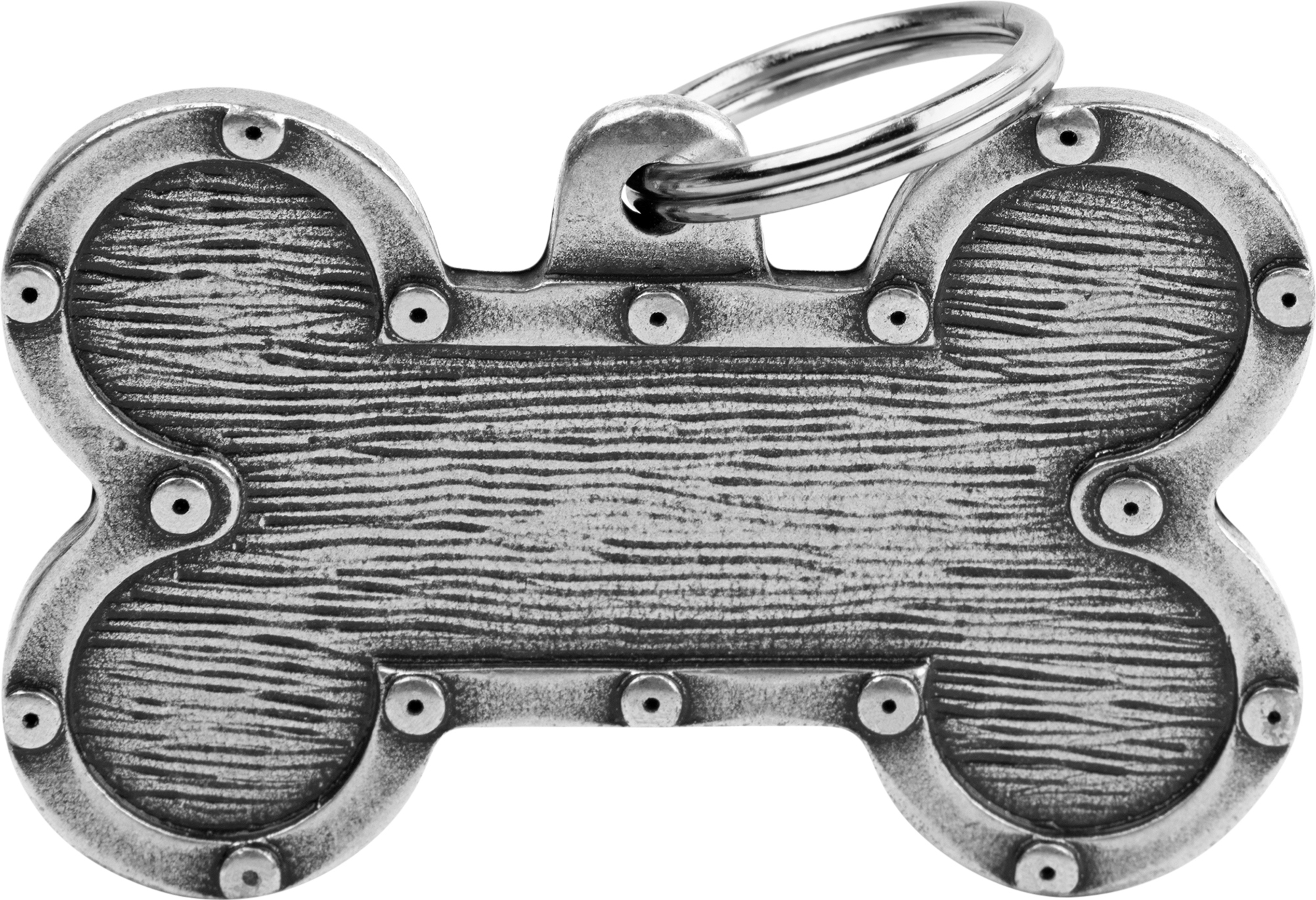 Bronx luu futuristic XL 48x31mm hopea MyFamily - Nimi- ja kaiverruslaatat - 058230 - 1