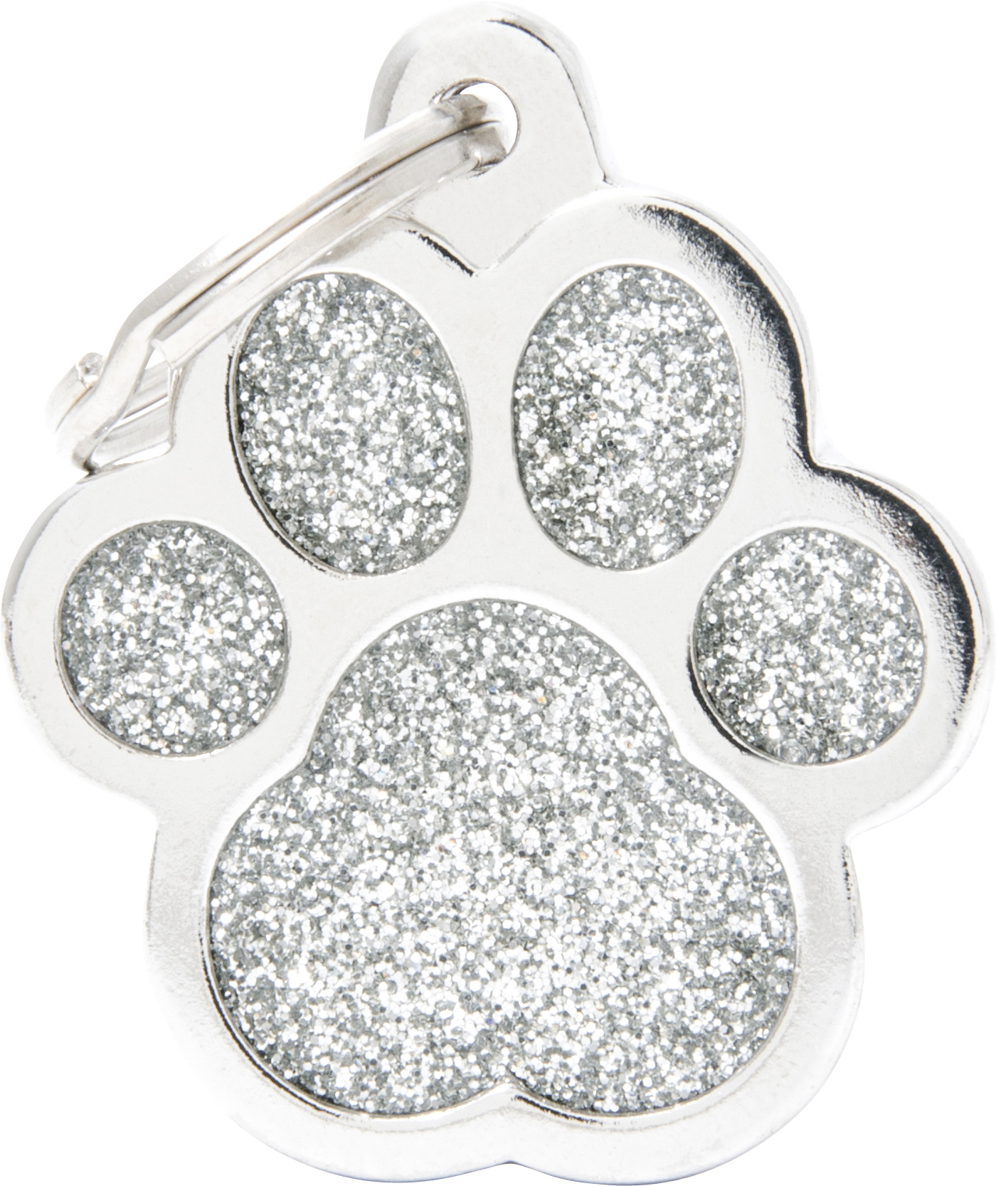 Shine tassu L 30x35mm harmaa MyFamily - Nimi- ja kaiverruslaatat - 058898 - 1