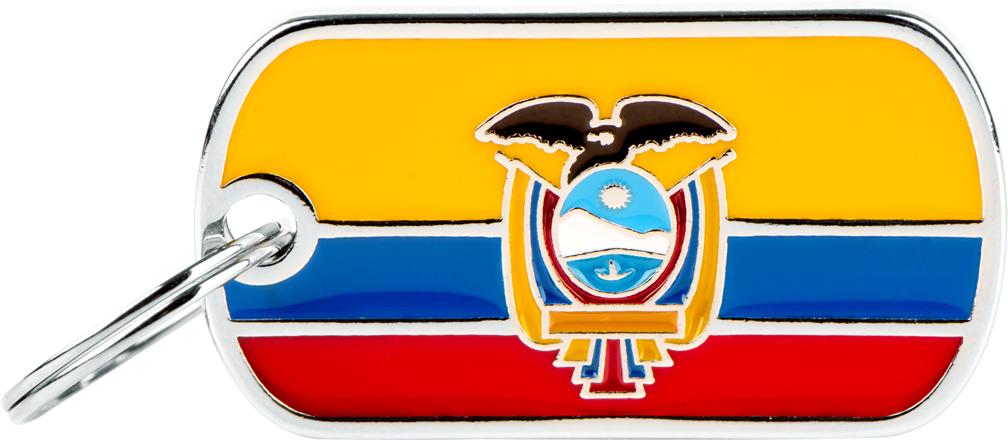 Lippu Ecuador MyFamily - Nimi- ja kaiverruslaatat - 058475 - 1