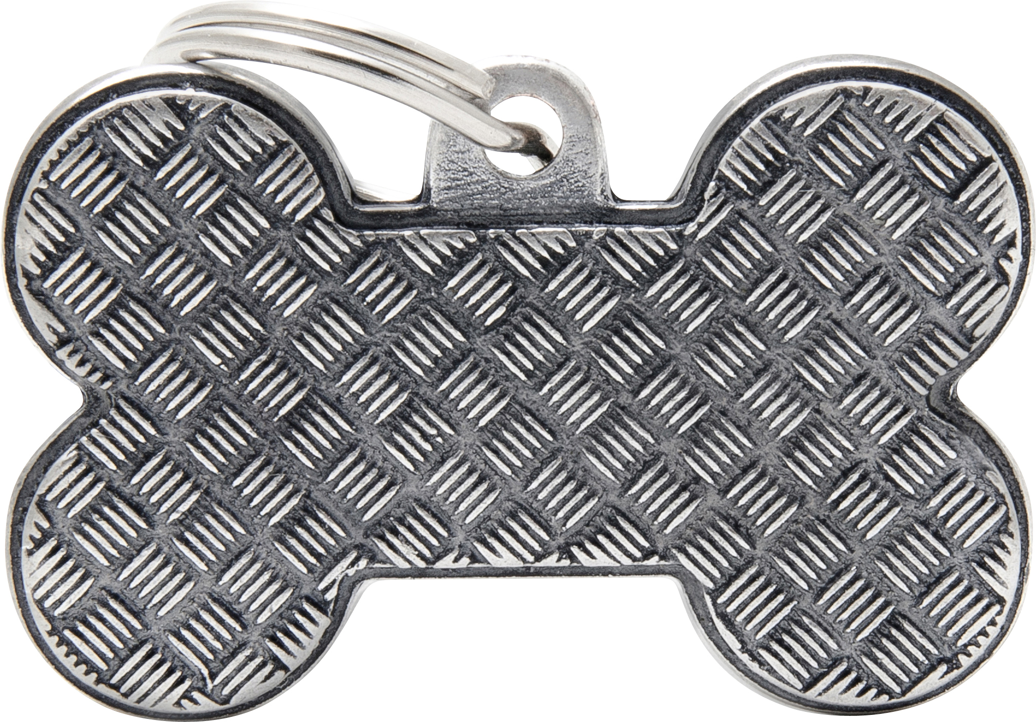 Bronx luu platform L 38x24mm hopea MyFamily - Nimi- ja kaiverruslaatat - 058232 - 1