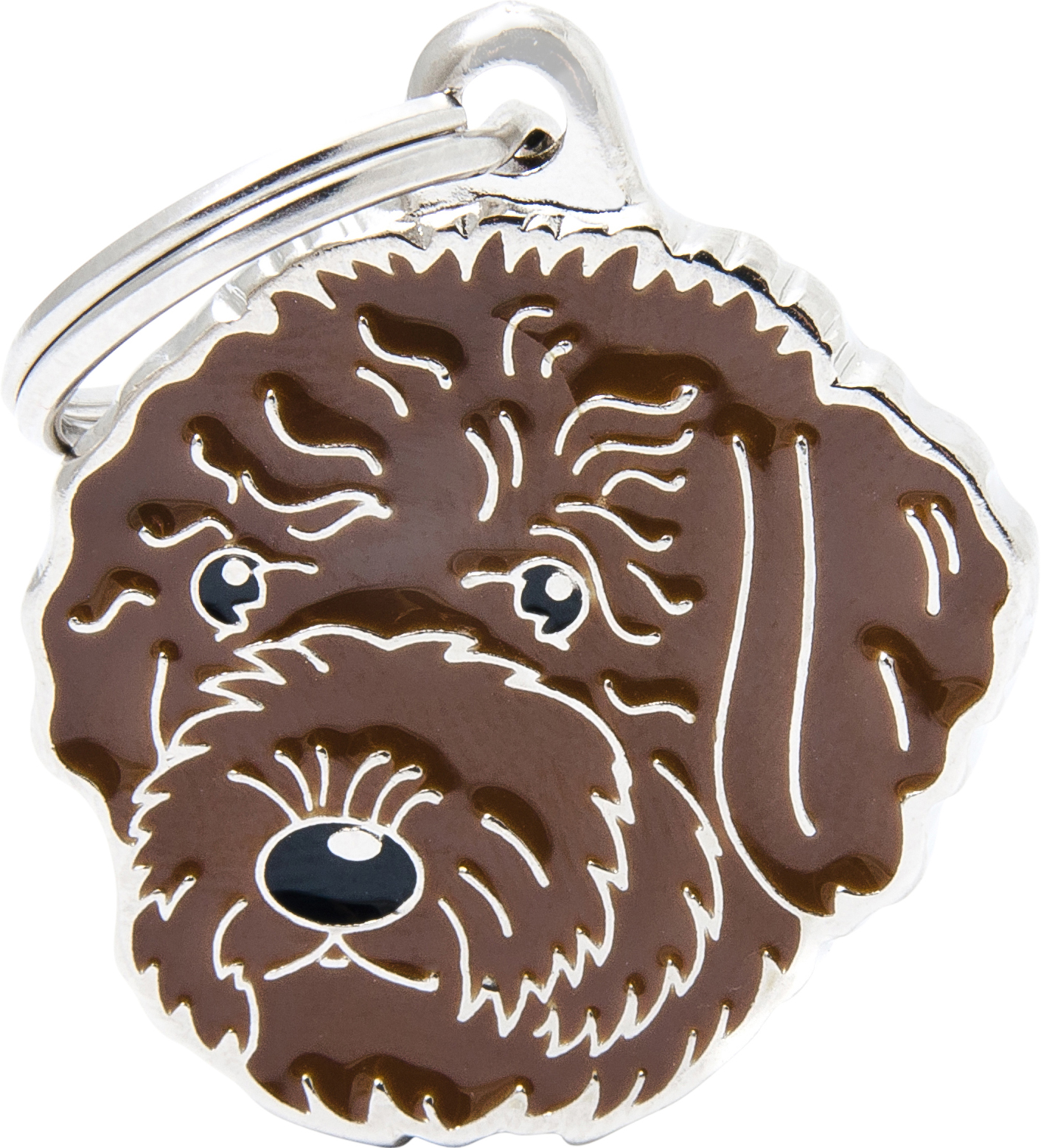 Friends lagotto ruskea MyFamily - Nimi- ja kaiverruslaatat - 058655 - 1