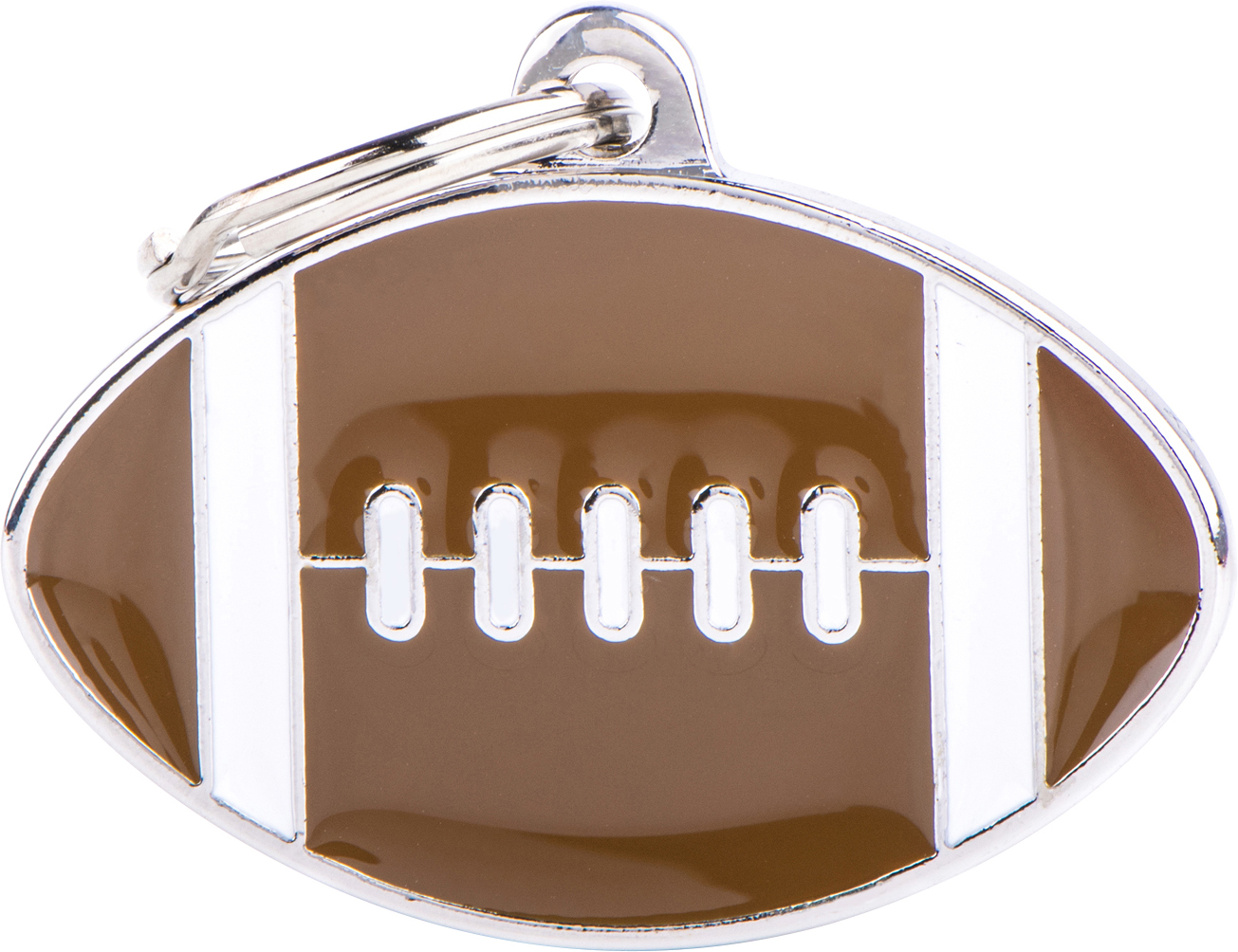 Charms jenkkifutis M ruskea MyFamily - Nimi- ja kaiverruslaatat - 058349 - 1