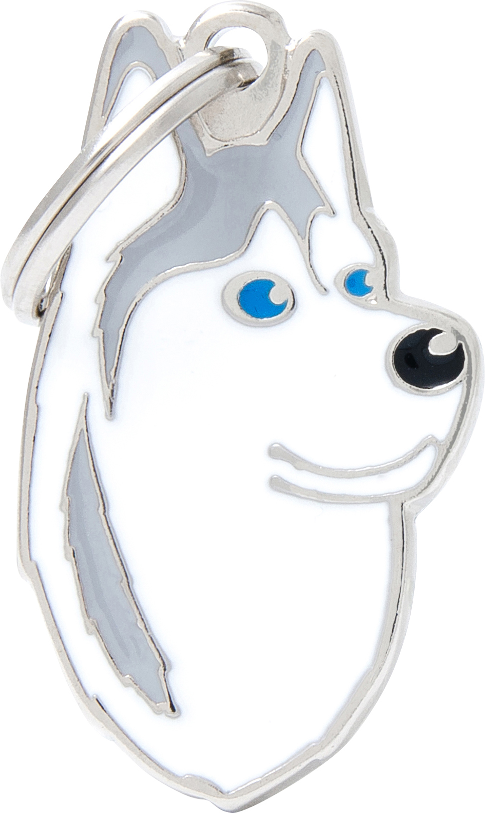 Friends siperianhusky harmaa-valkoinen MyFamily - Nimi- ja kaiverruslaatat - 058527 - 1