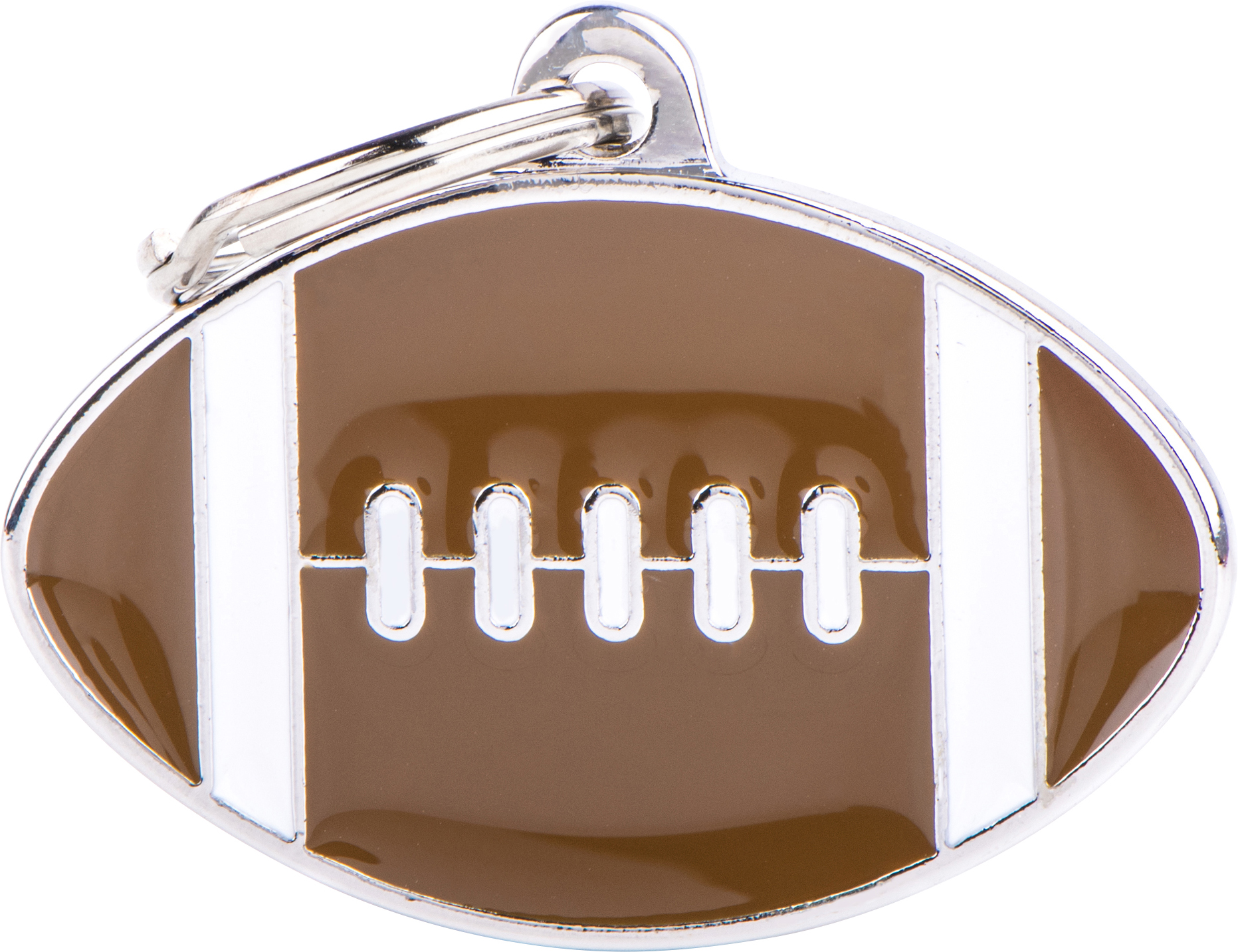 Charms jenkkifutis L ruskea MyFamily - Nimi- ja kaiverruslaatat - 058348 - 1