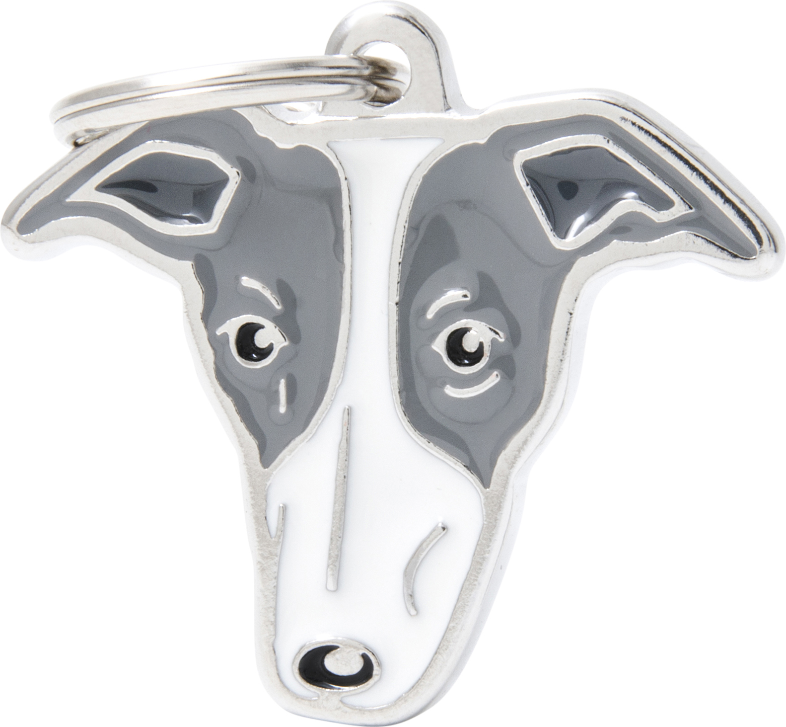 Friends whippet juonteilla MyFamily - Nimi- ja kaiverruslaatat - 058616 - 1