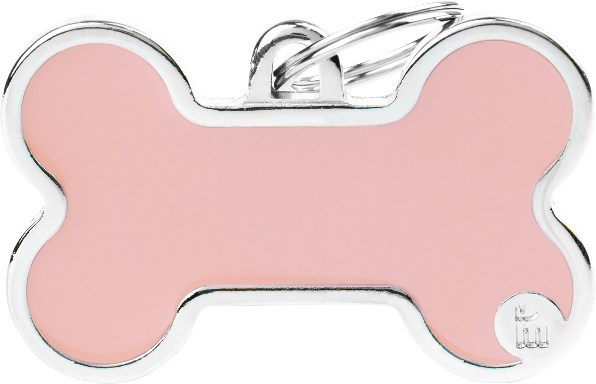 Handmade luu XL 48x31mm pinkki MyFamily - Nimi- ja kaiverruslaatat - 058713 - 1