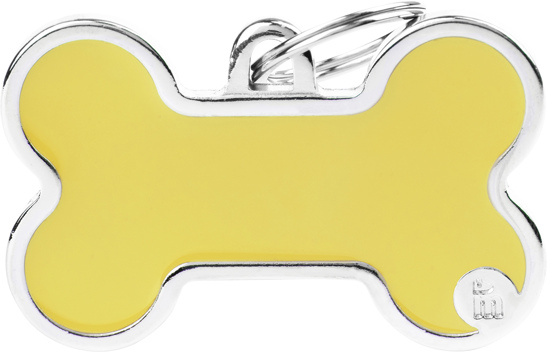 Handmade luu XL 48x31mm keltainen MyFamily - Nimi- ja kaiverruslaatat - 058717 - 1
