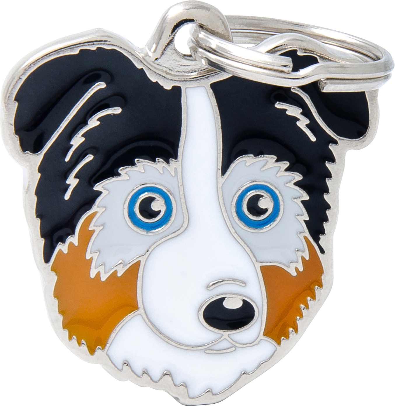 Friends australianpaimenkoira tricolour MyFamily - Nimi- ja kaiverruslaatat - 058637 - 1