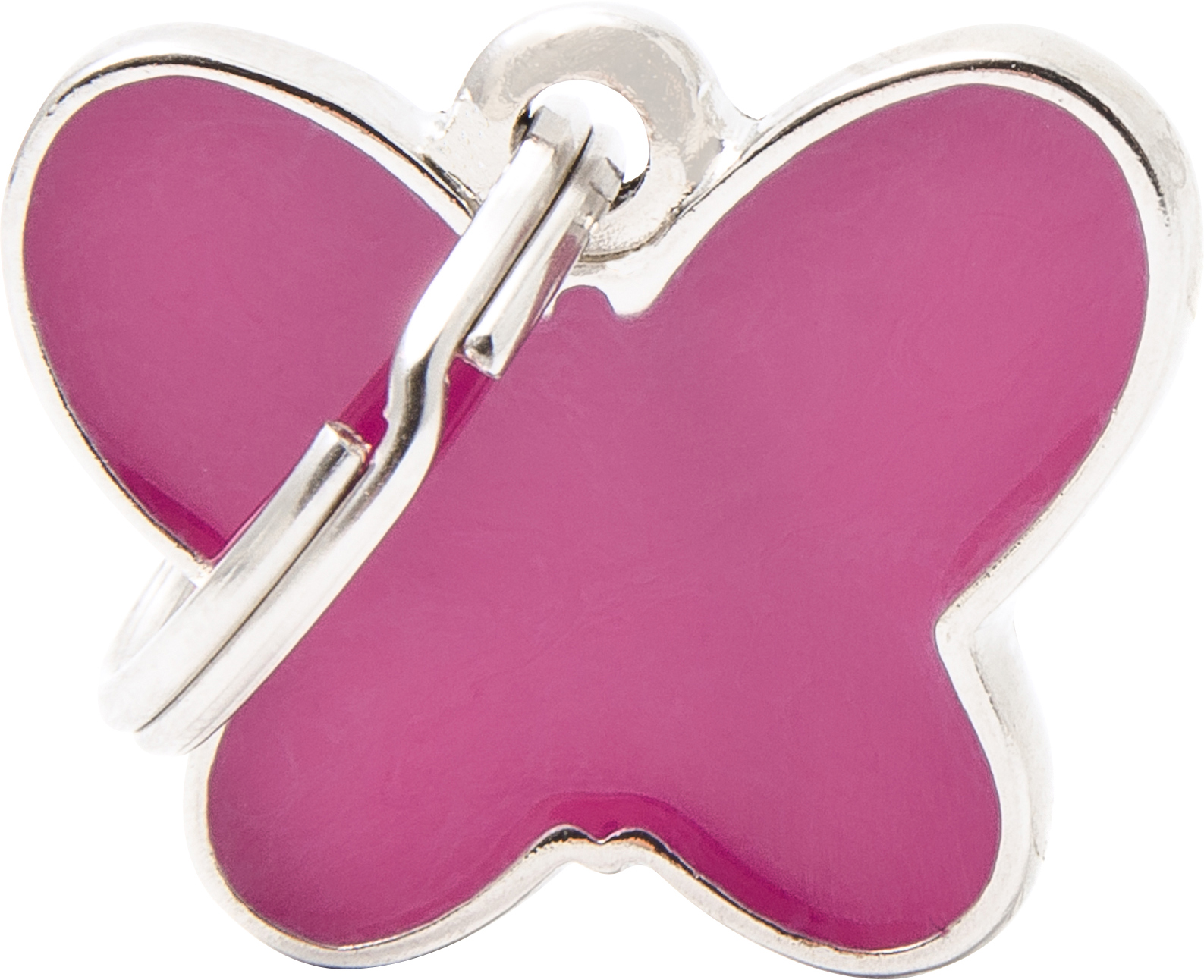 Charms perhonen pinkki MyFamily - Nimi- ja kaiverruslaatat - 058317 - 1
