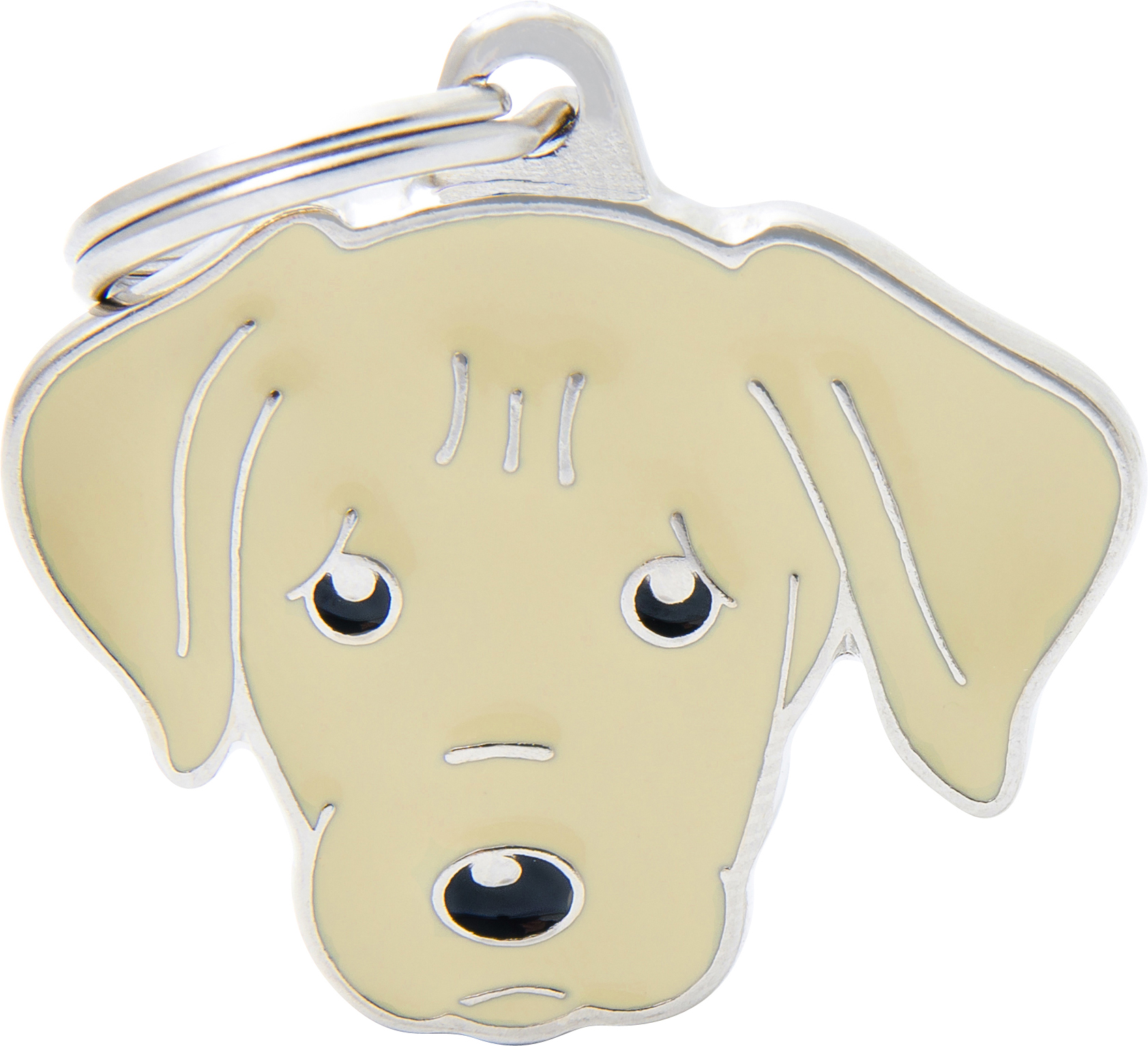 Friends labradorinnoutaja keltainen MyFamily - Nimi- ja kaiverruslaatat - 058579 - 1