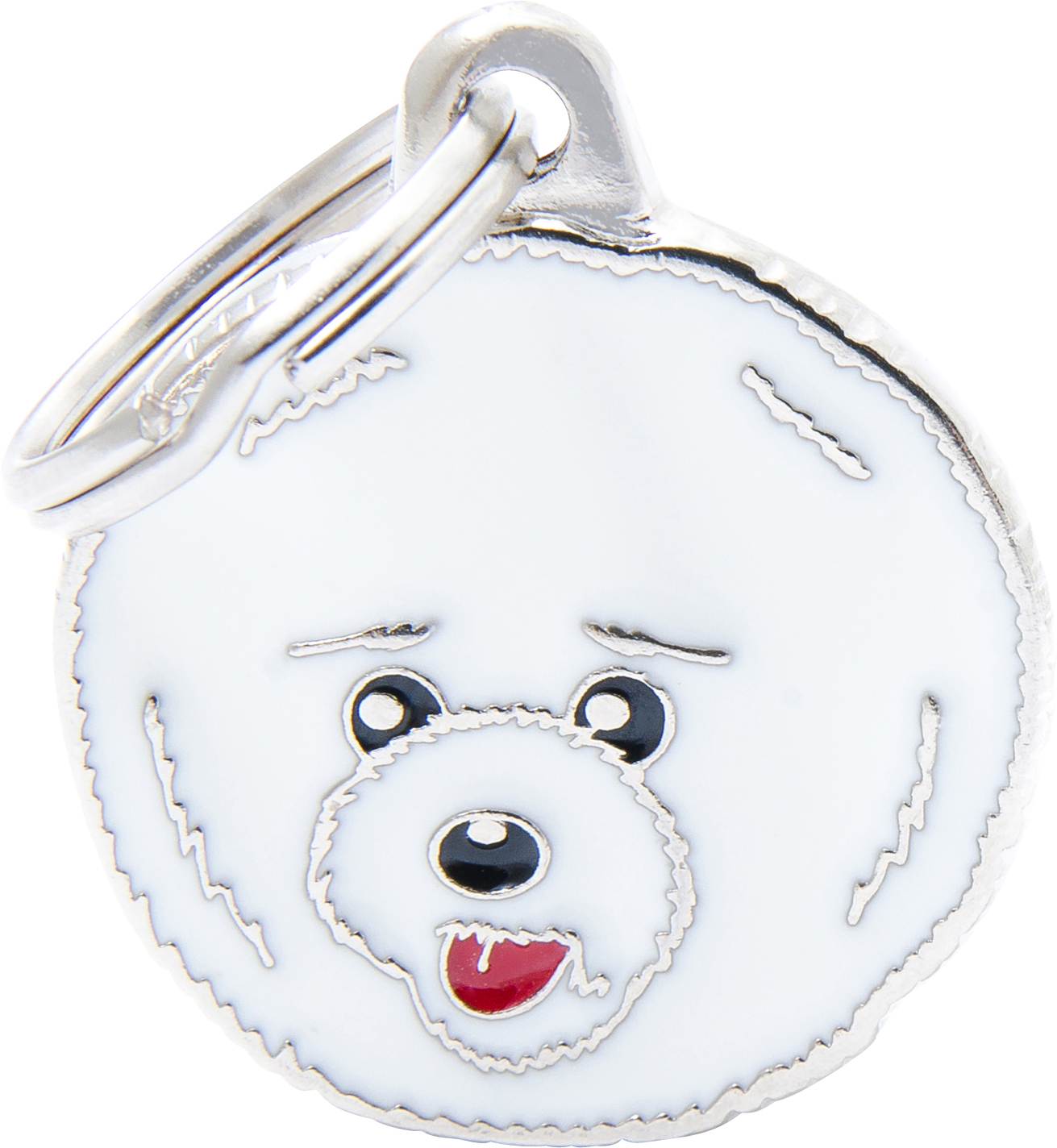 Friends bichon frisé MyFamily - Nimi- ja kaiverruslaatat - 058621 - 1