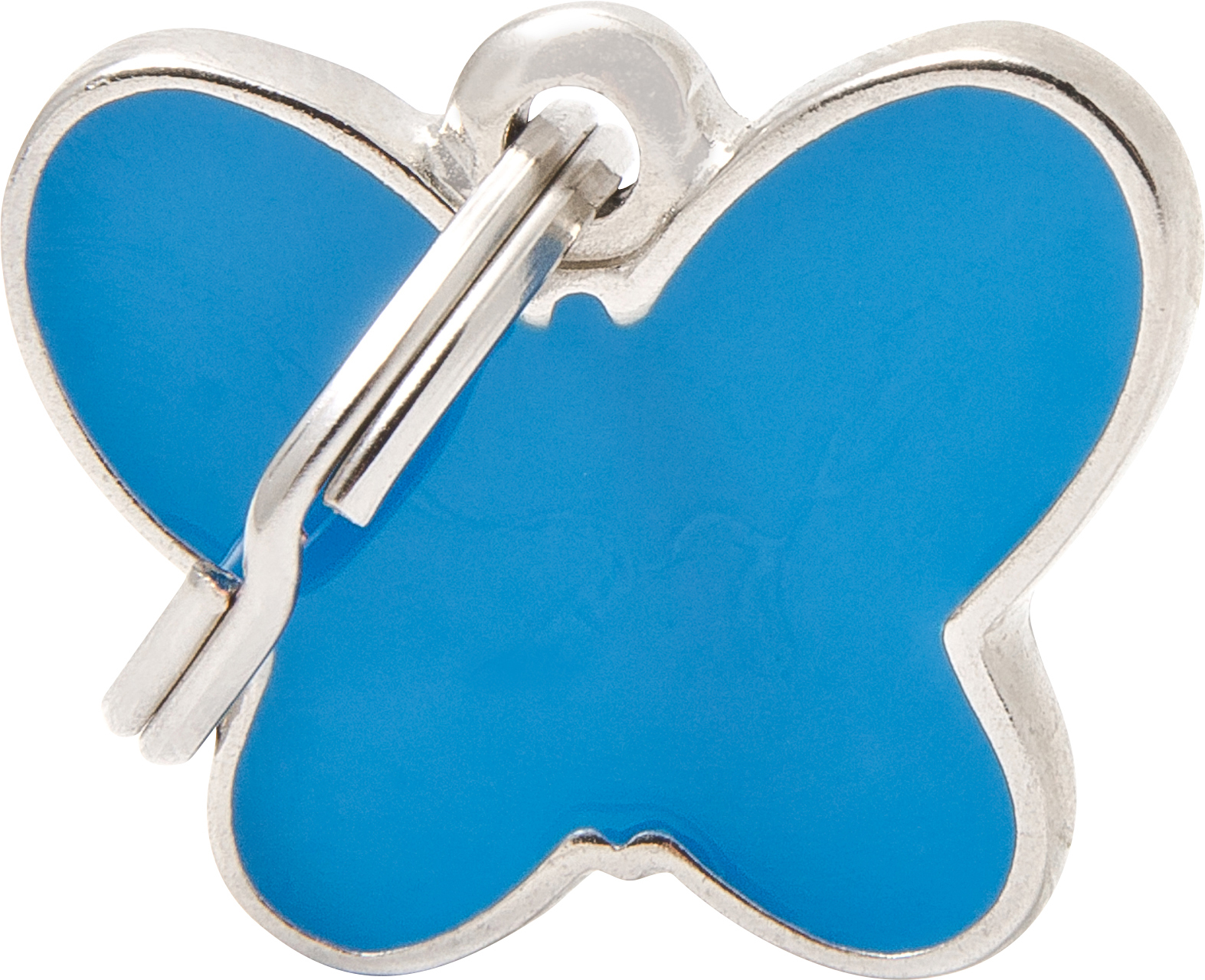 Charms perhonen sininen MyFamily - Nimi- ja kaiverruslaatat - 058316 - 1