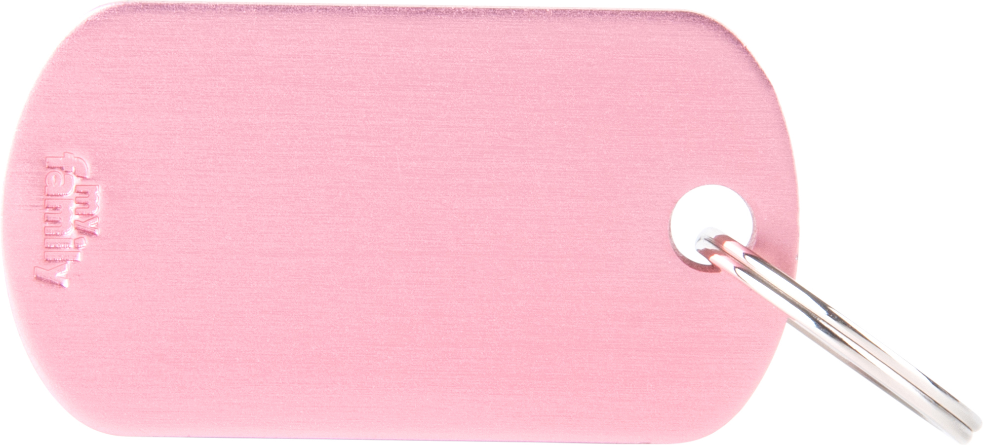 Basic military S 40x22mm pinkki MyFamily - Nimi- ja kaiverruslaatat - 058220 - 1