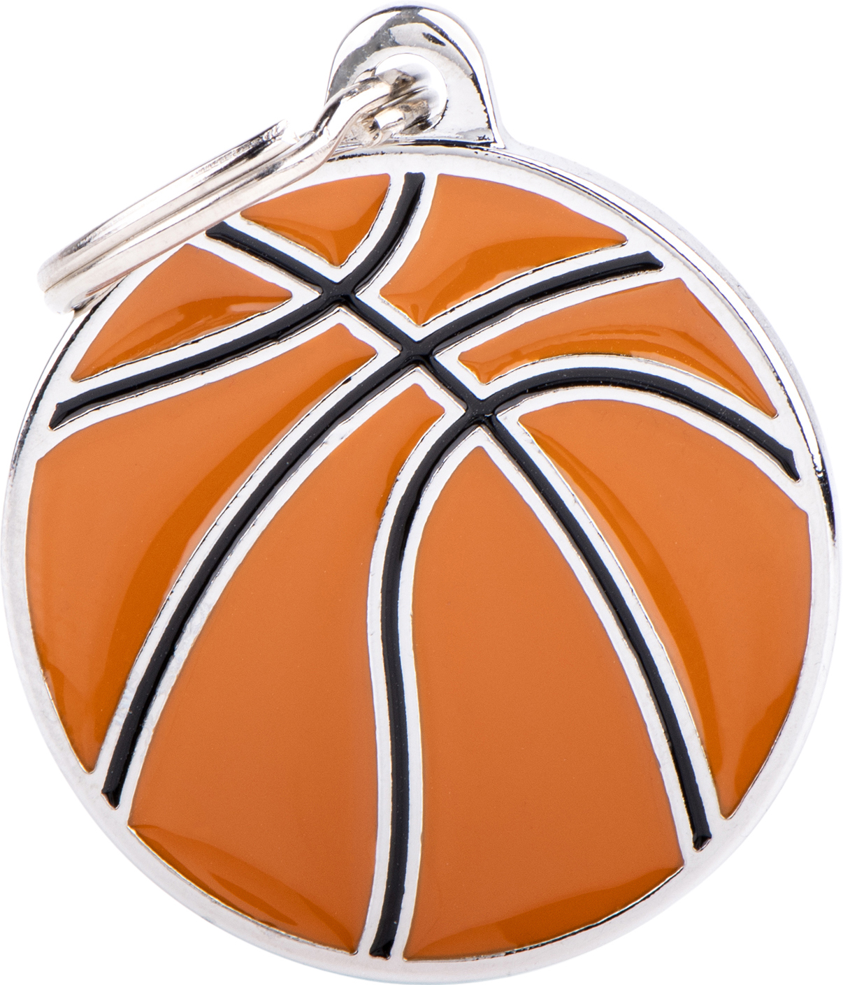 Charms koripallo M oranssi MyFamily - Nimi- ja kaiverruslaatat - 058341 - 1