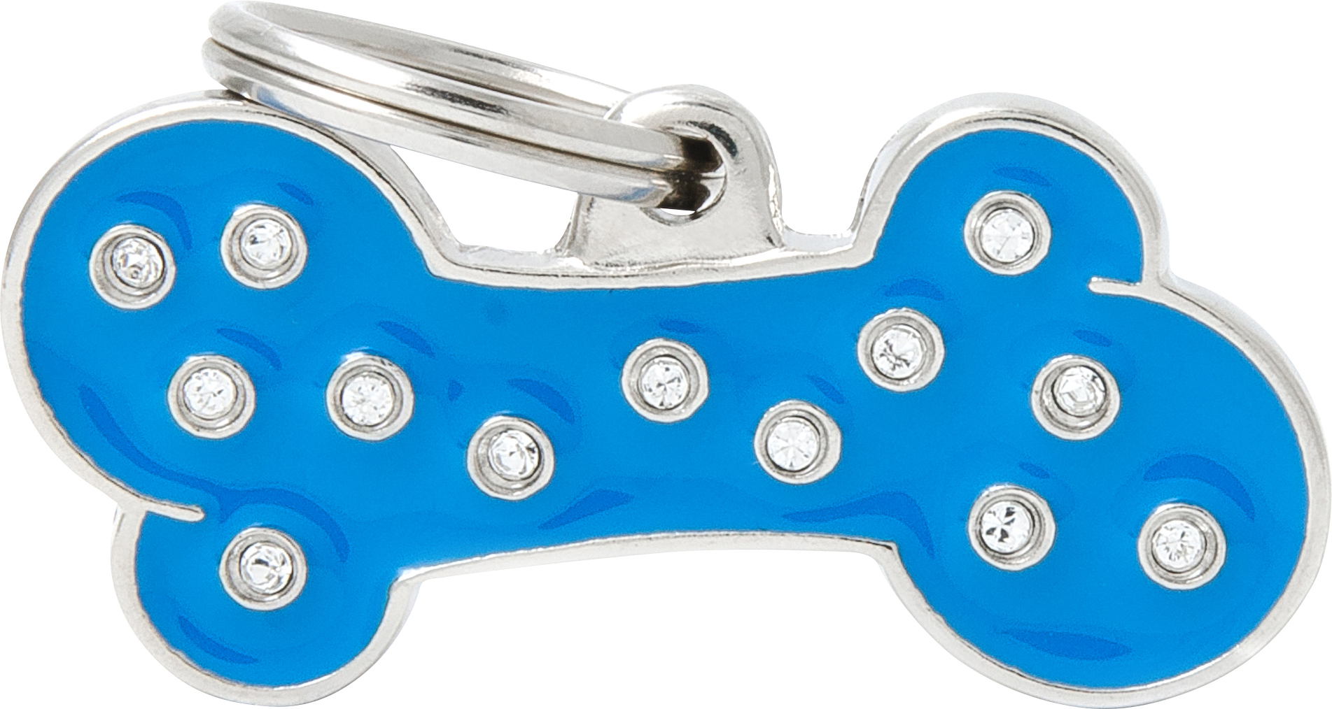 Charms chic luu L sininen MyFamily - Nimi- ja kaiverruslaatat - 058392 - 1