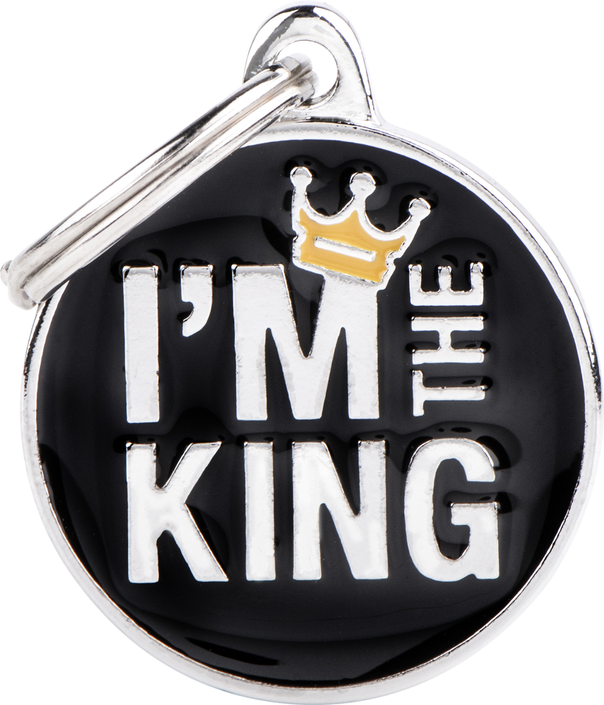 Charms I'm the King M MyFamily - Nimi- ja kaiverruslaatat - 058354 - 1