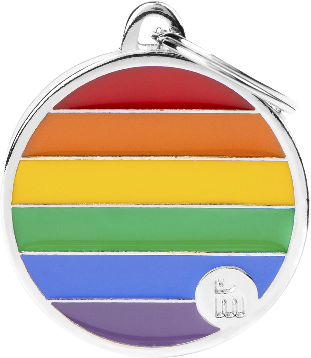Rainbow pyöreä L MyFamily - Nimi- ja kaiverruslaatat - 058882 - 1