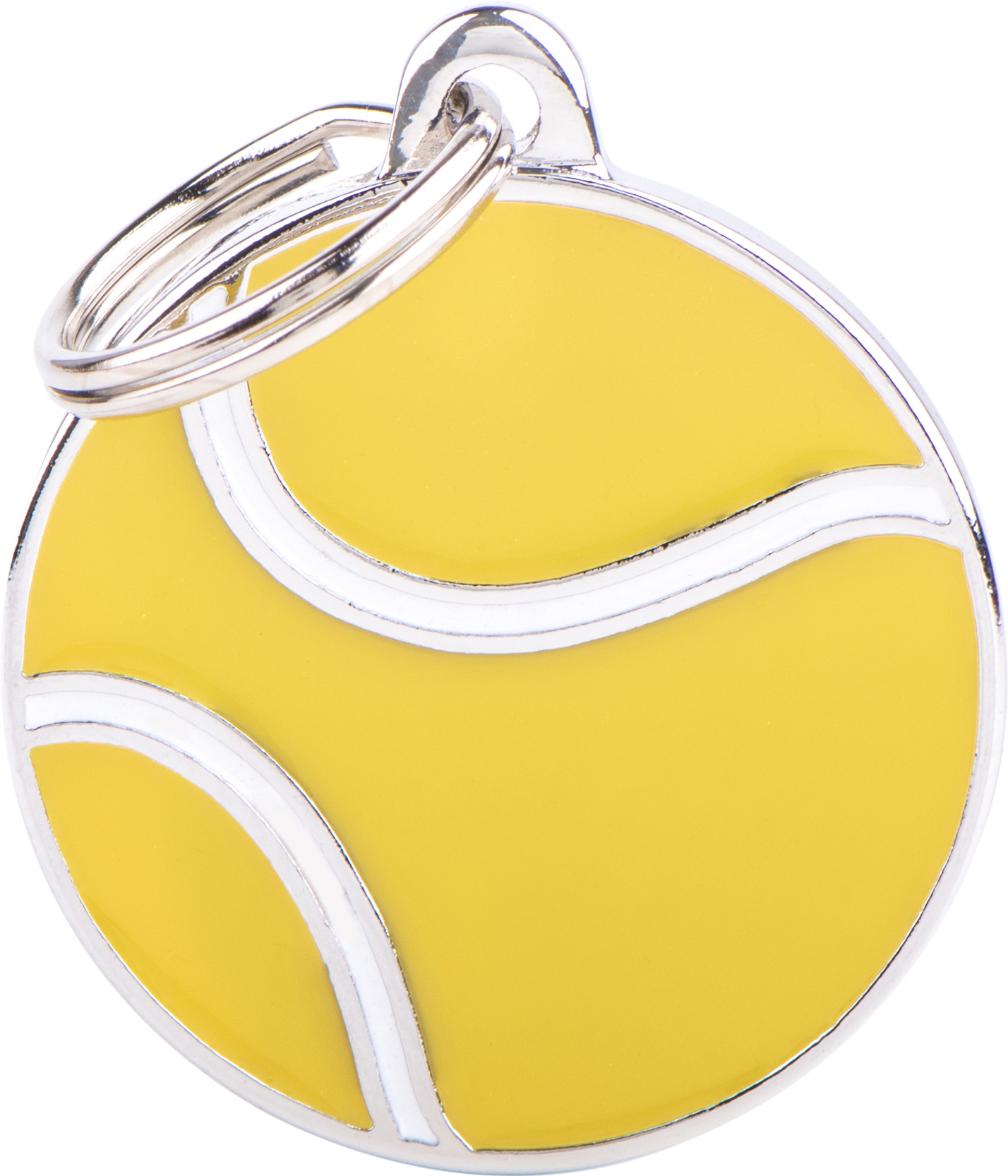 Charms tennispallo L keltainen MyFamily - Nimi- ja kaiverruslaatat - 058342 - 1
