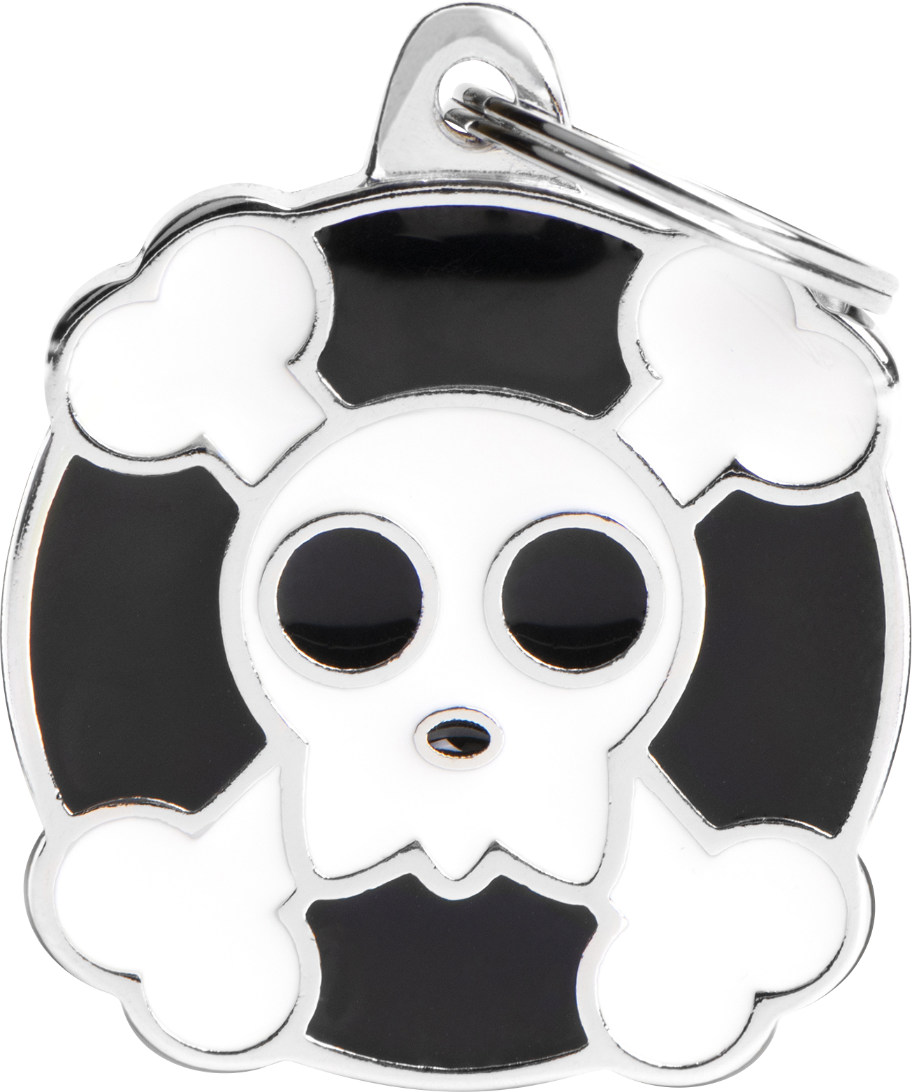 Charms pääkallo perinteinen L MyFamily - Nimi- ja kaiverruslaatat - 058359 - 1