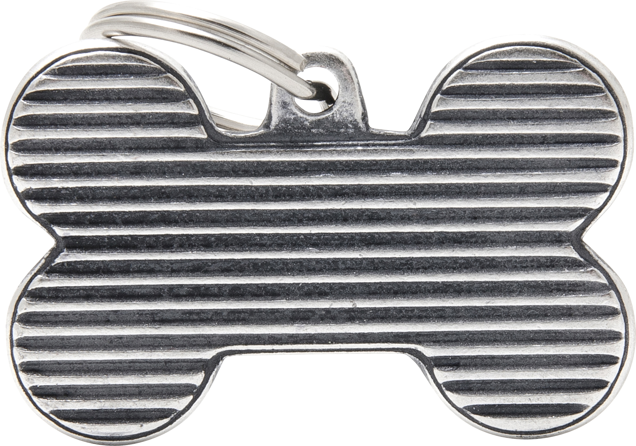 Bronx luu suljin L 38x24mm hopea MyFamily - Nimi- ja kaiverruslaatat - 058244 - 1