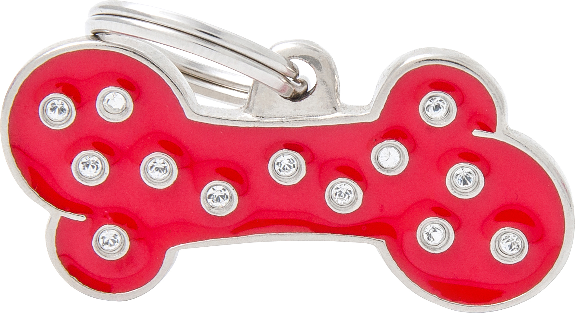 Charms chic luu L punainen MyFamily - Nimi- ja kaiverruslaatat - 058393 - 1