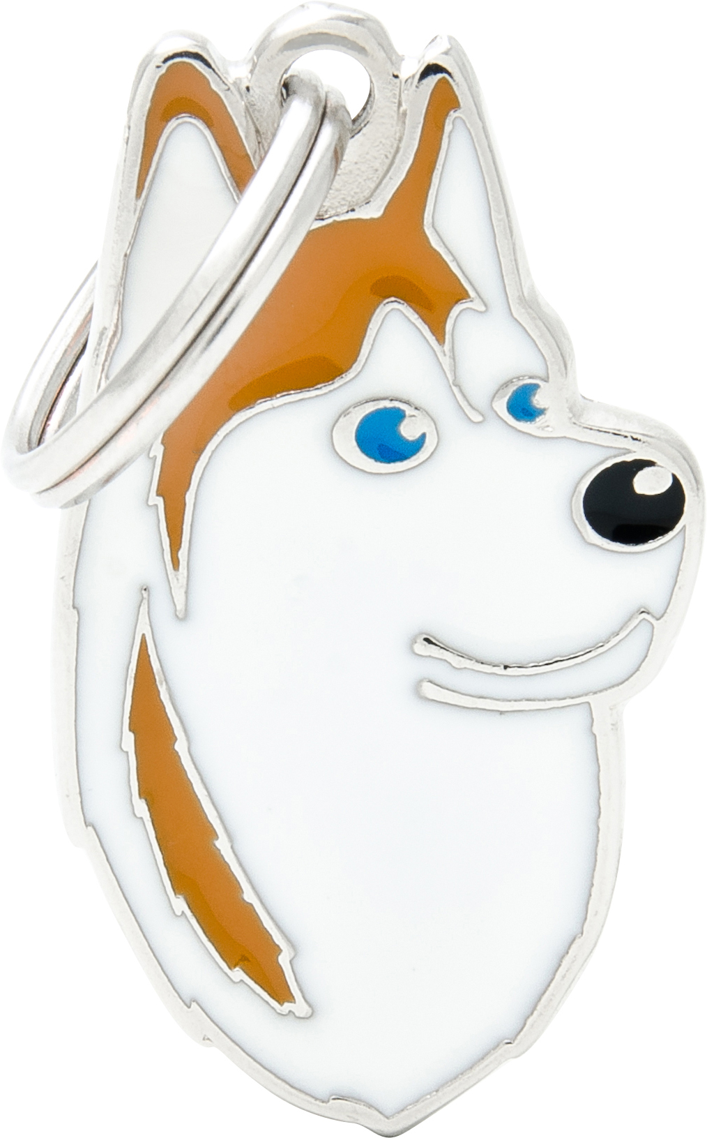 Friends siperianhusky puna-valkoinen MyFamily - Nimi- ja kaiverruslaatat - 058526 - 1