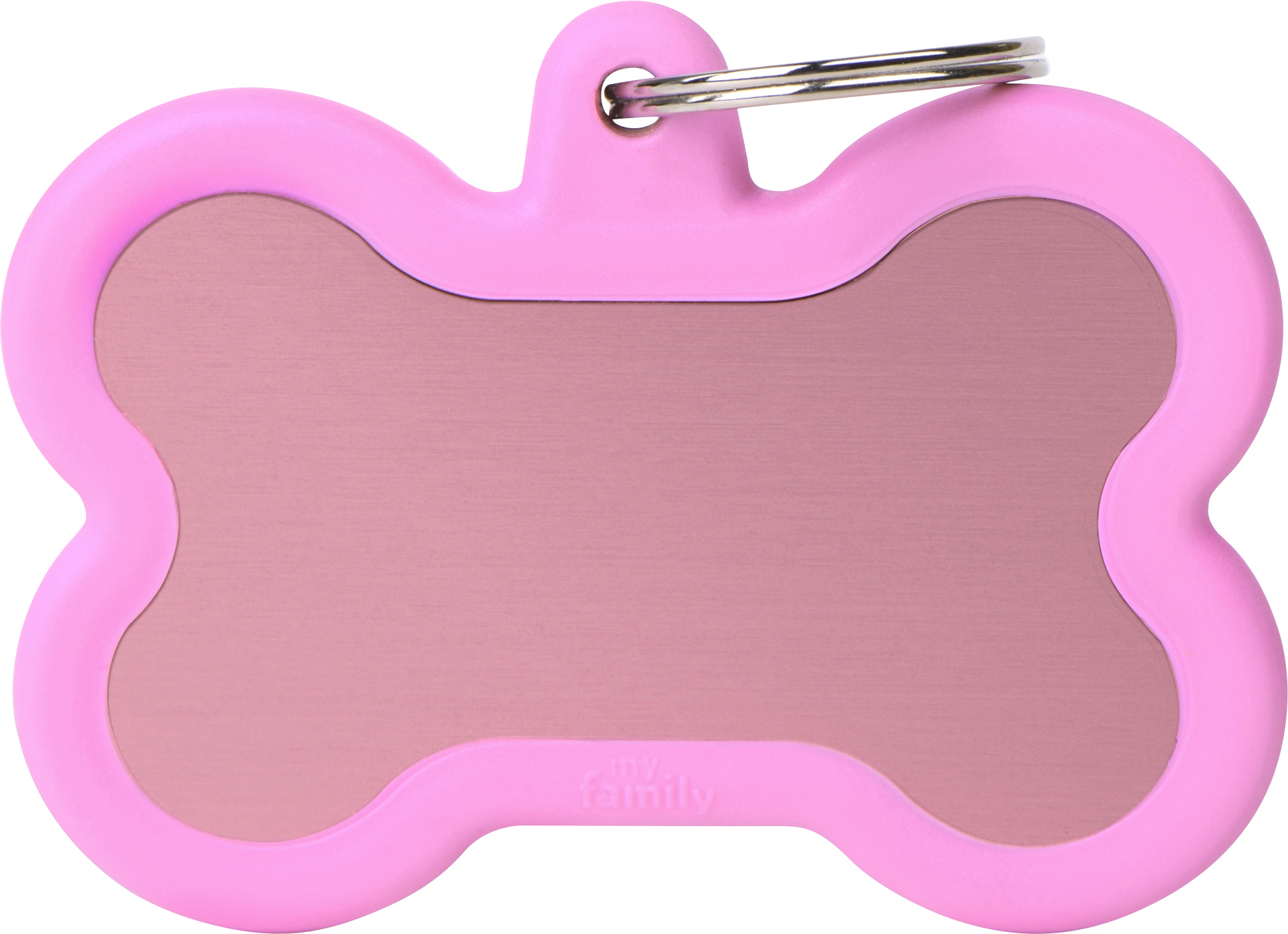 Hush luu XL pinkki MyFamily - Nimi- ja kaiverruslaatat - 058838 - 1