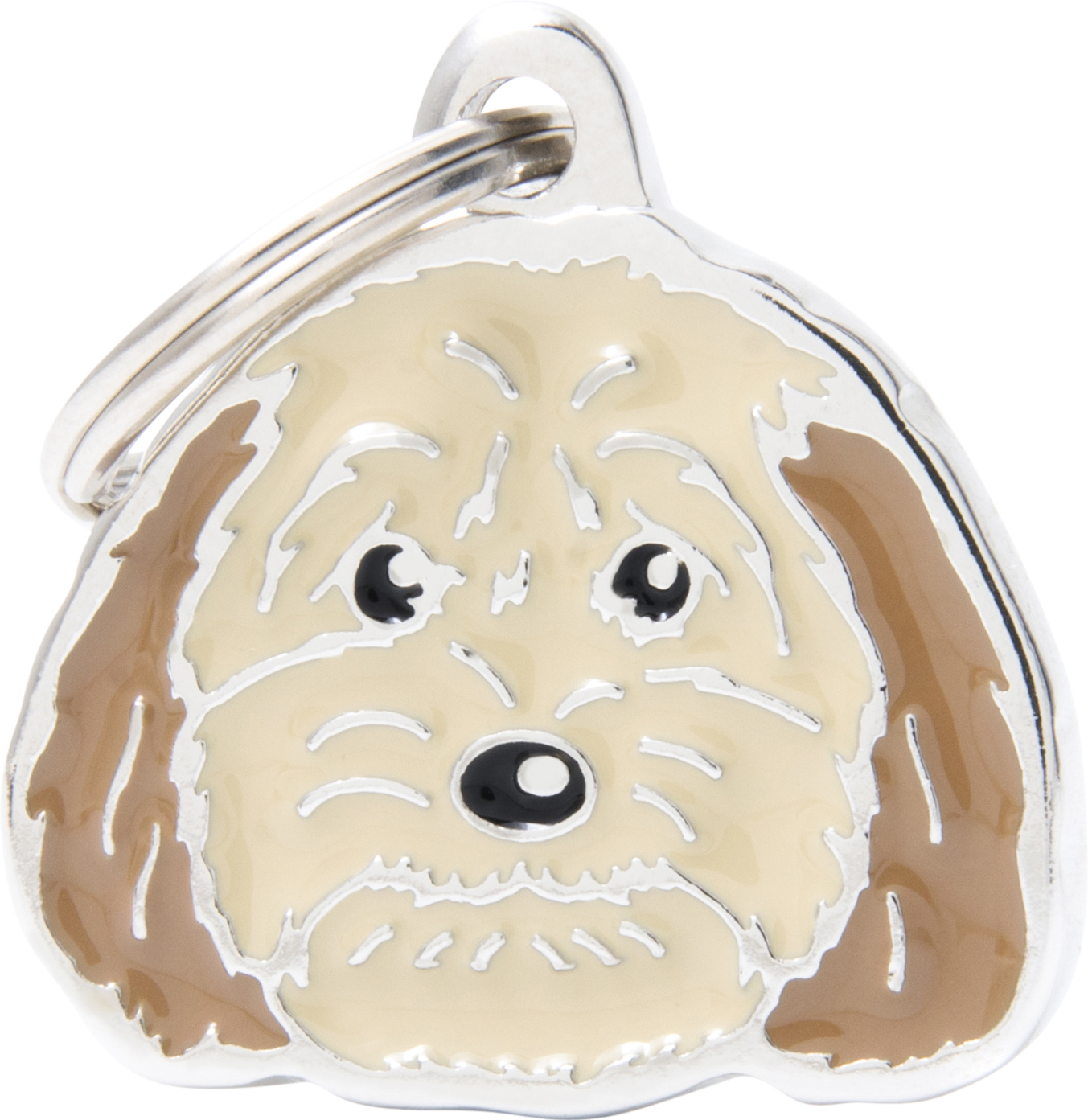 Friends cockapoo pitkäkarvainen MyFamily - Nimi- ja kaiverruslaatat - 058629 - 1
