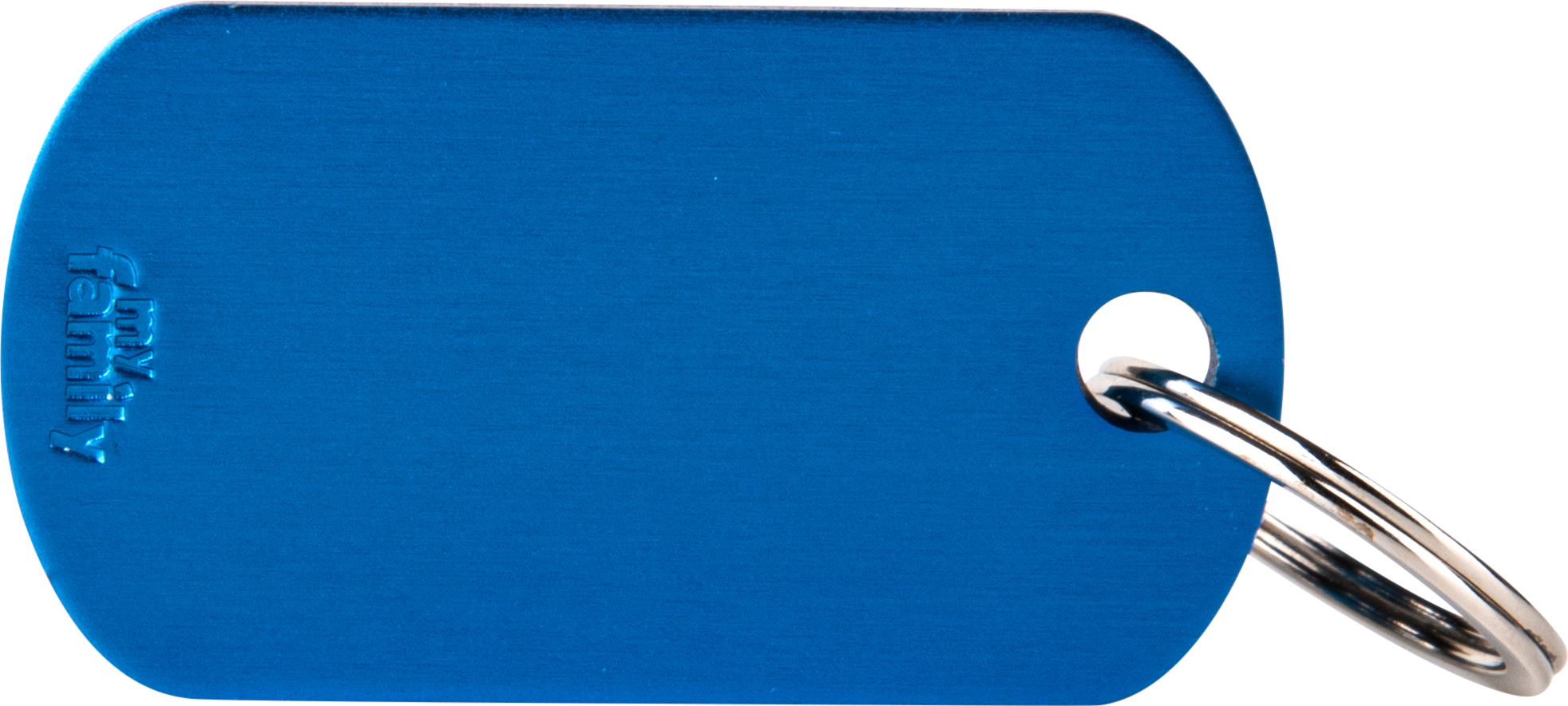 Basic military S 40x22mm sininen MyFamily - Nimi- ja kaiverruslaatat - 058218 - 1