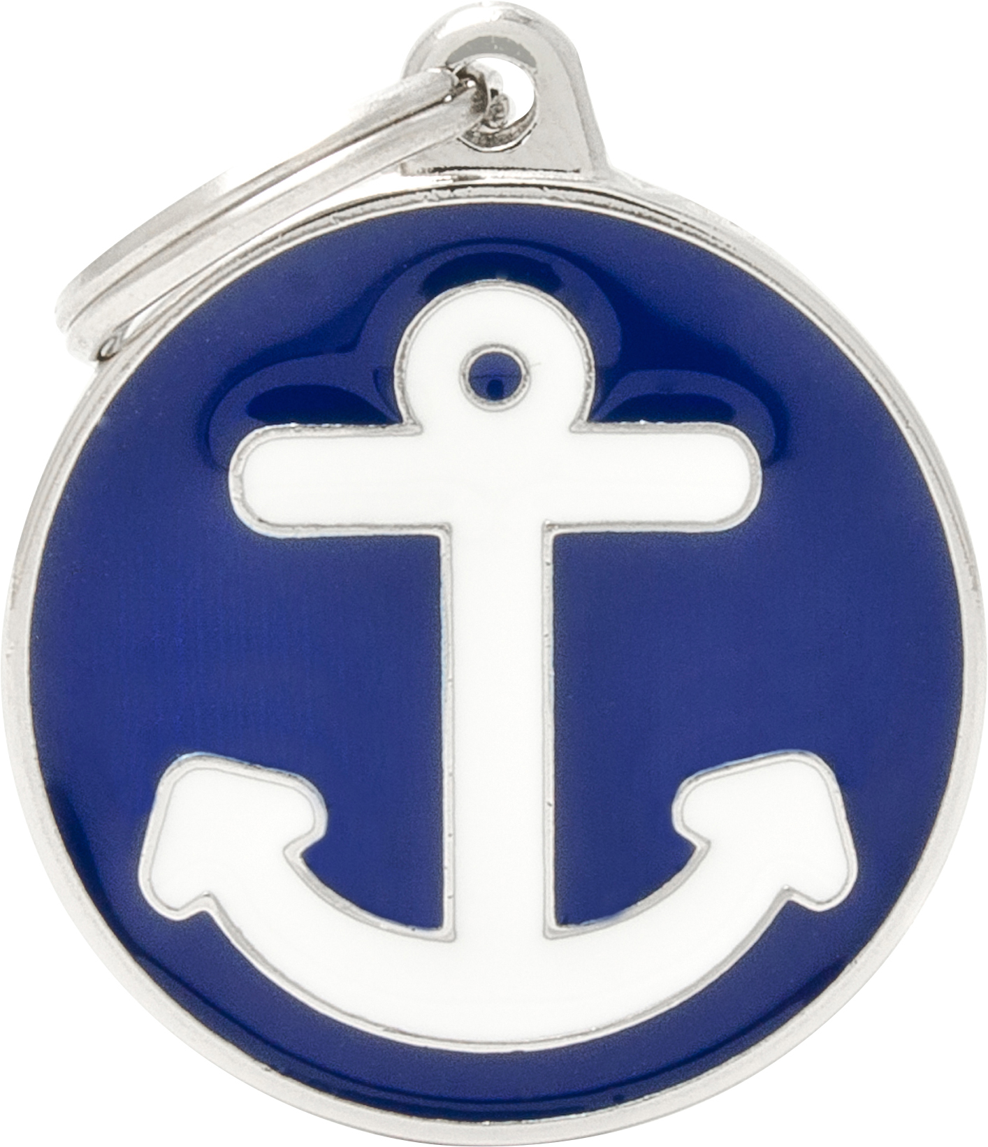 Charms ankkuri sini-valkoinen MyFamily - Nimi- ja kaiverruslaatat - 058318 - 1