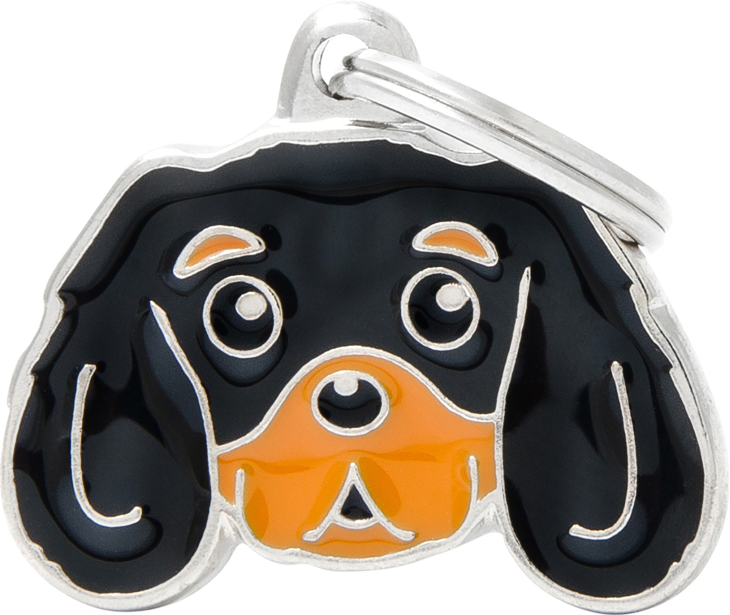 Friends cavalierkingcharlesinspanieli black&tan MyFamily - Nimi- ja kaiverruslaatat - 058549 - 1