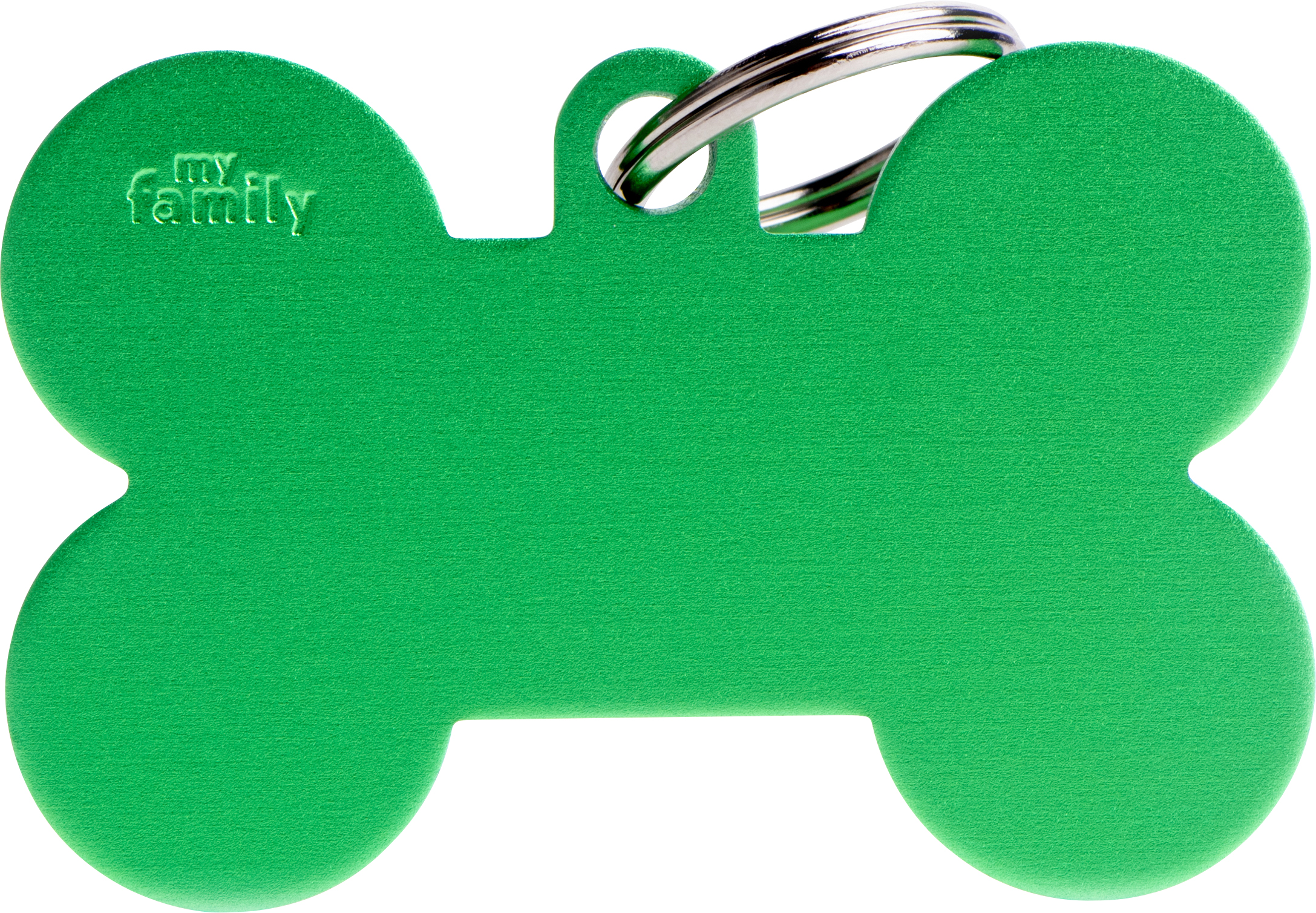 Basic luu XL 48x31mm vihreä MyFamily - Nimi- ja kaiverruslaatat - 058129 - 1