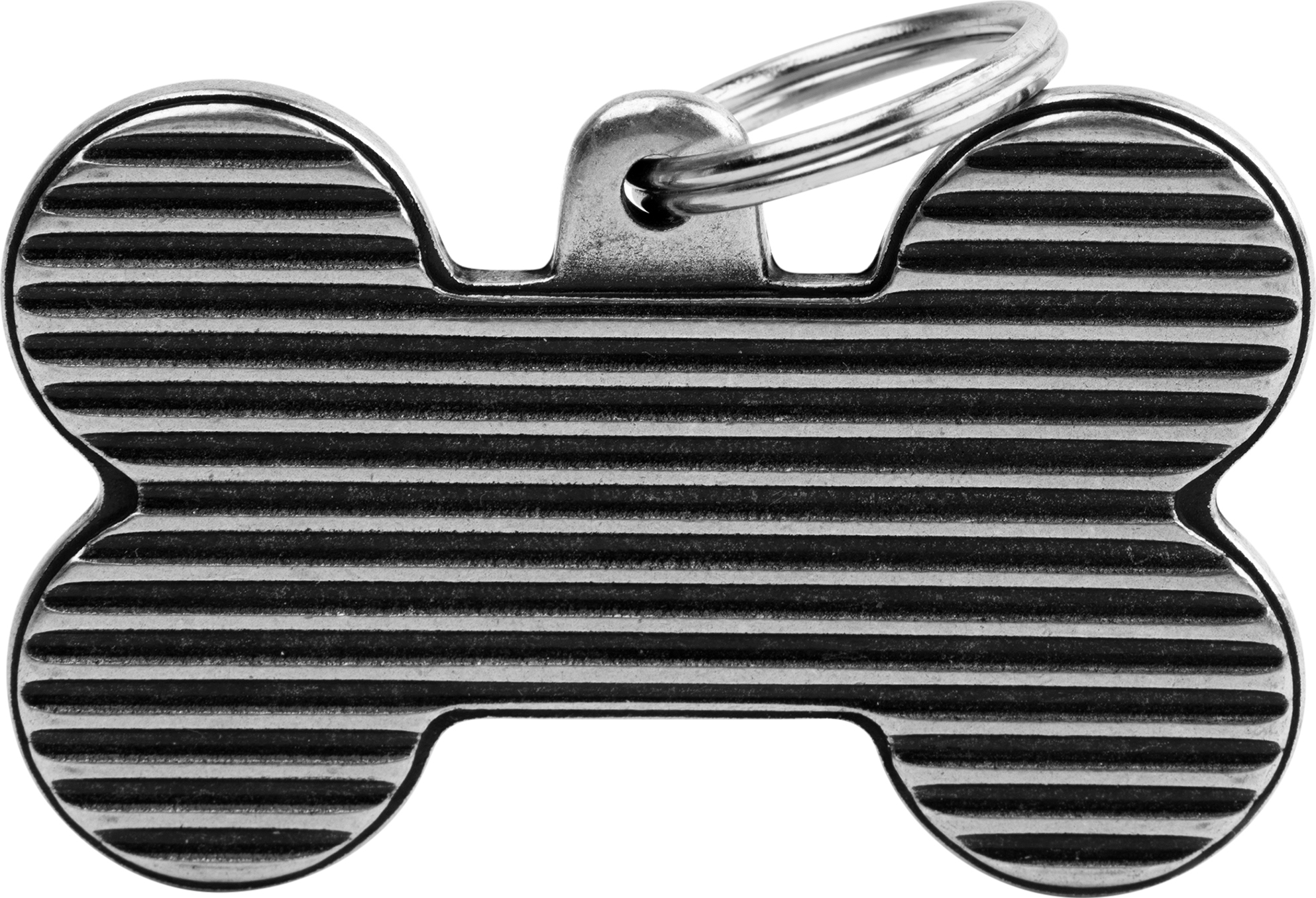 Bronx luu suljin XL 48x31mm hopea MyFamily - Nimi- ja kaiverruslaatat - 058246 - 1
