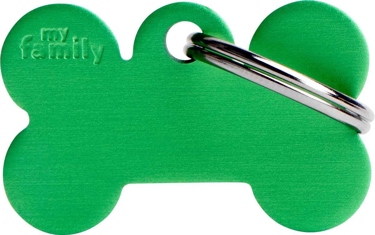 Basic luu S 30x19mm vihreä MyFamily - Nimi- ja kaiverruslaatat - 058151 - 1