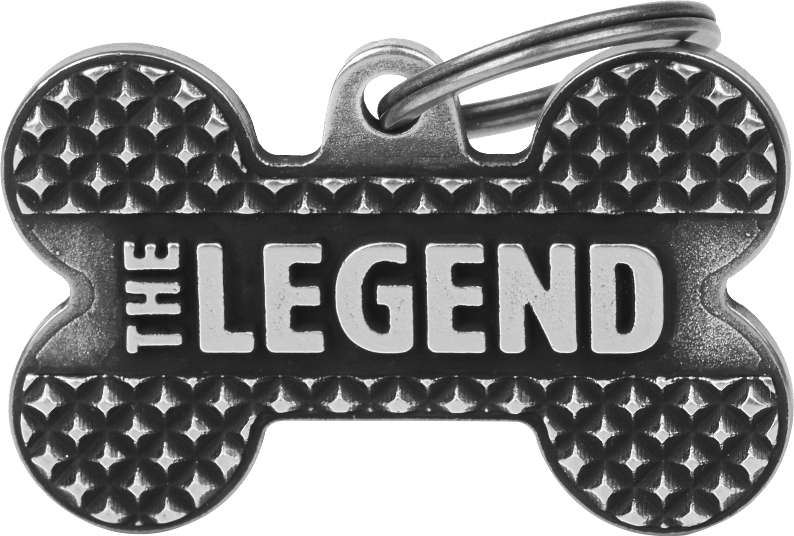 Bronx luu The Legend L 38x24mm hopea MyFamily - Nimi- ja kaiverruslaatat - 058296 - 1