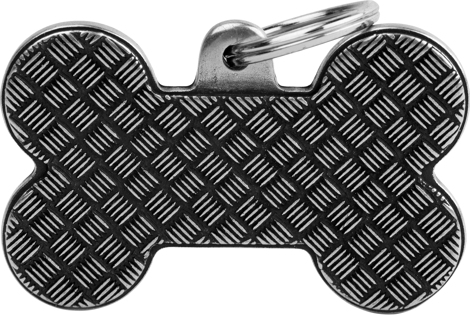 Bronx luu platform XL 48x31mm hopea MyFamily - Nimi- ja kaiverruslaatat - 058234 - 1