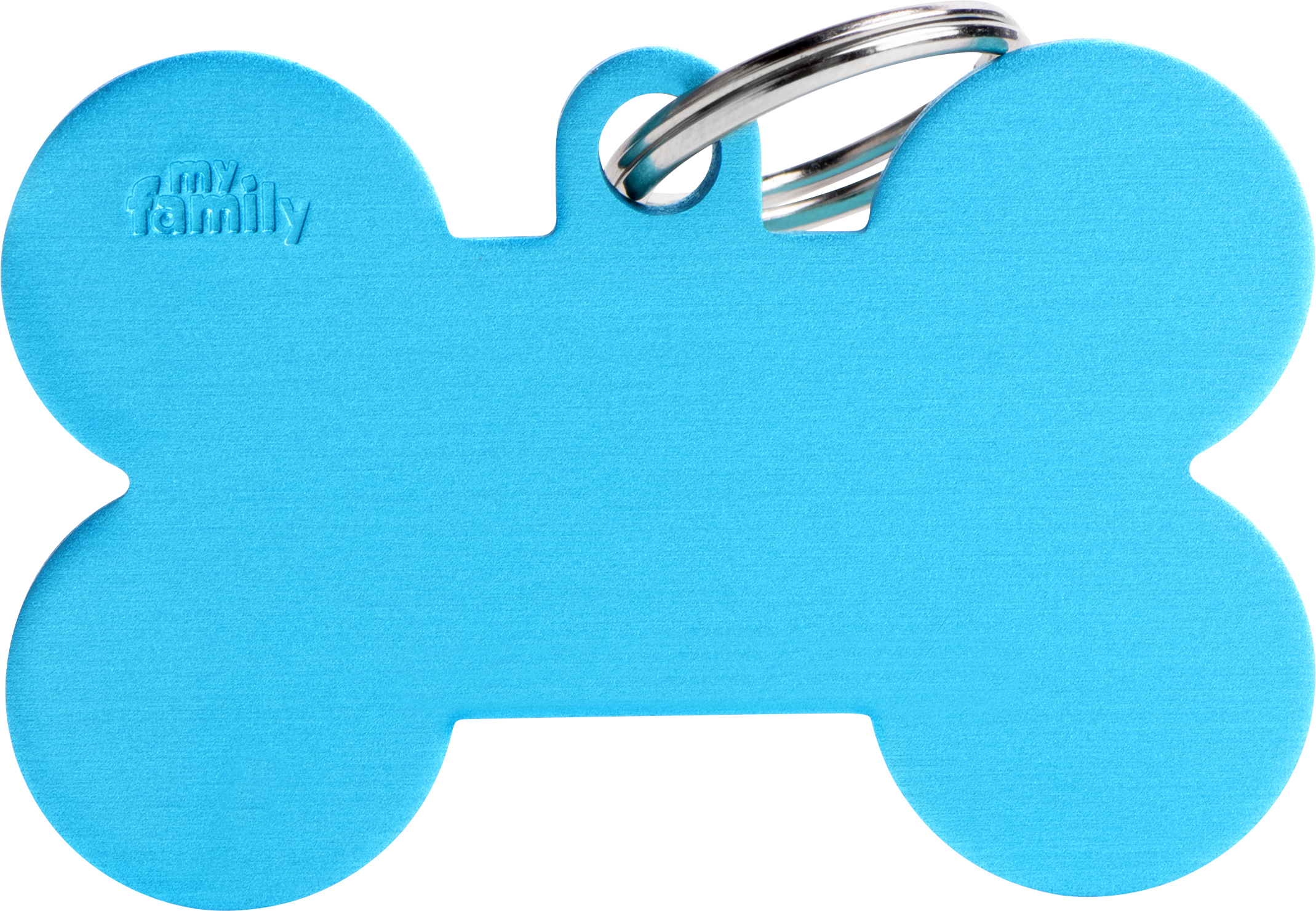Basic luu XL 48x31mm vaaleansininen MyFamily - Nimi- ja kaiverruslaatat - 058132 - 1