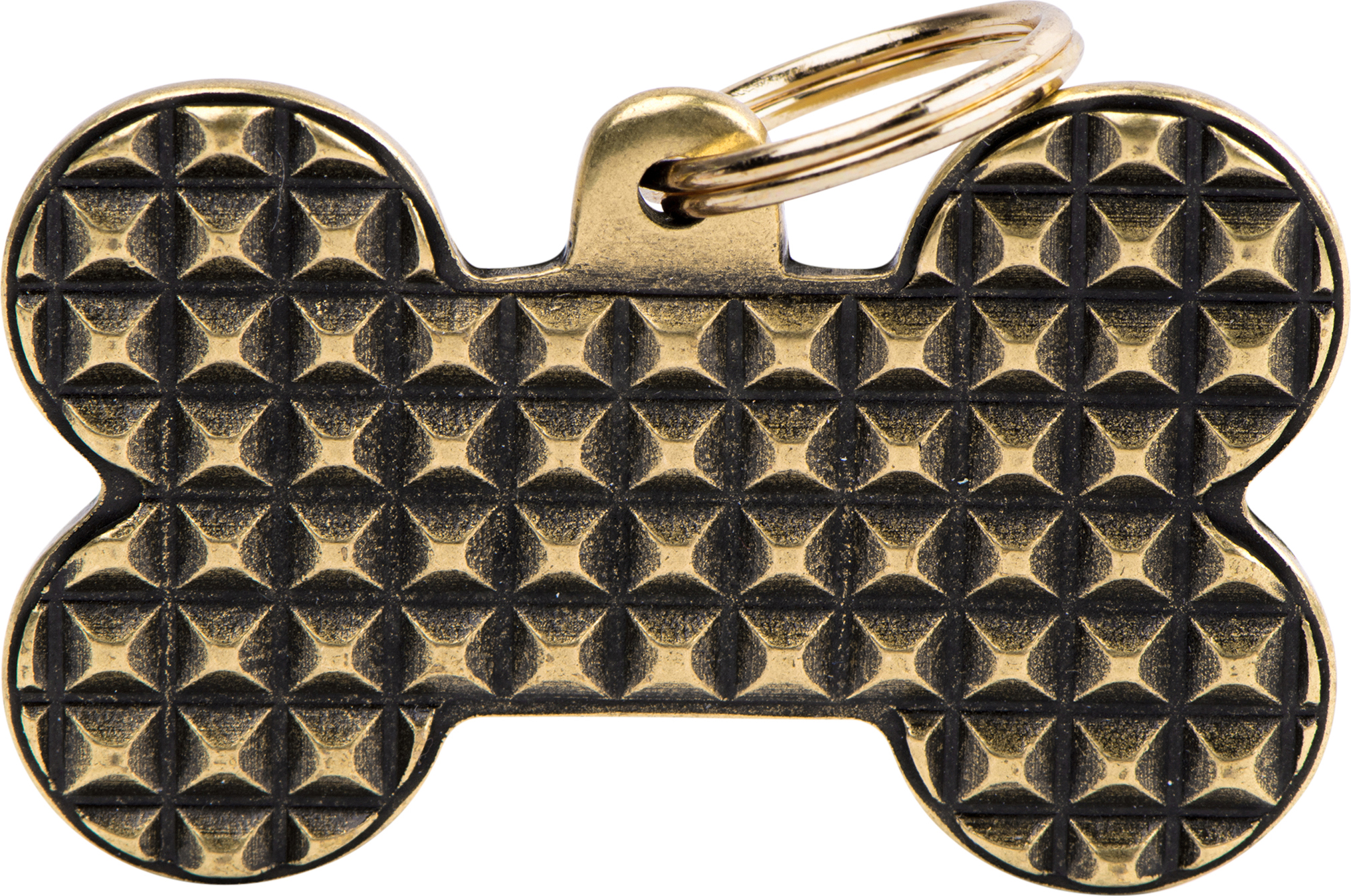 Bronx luu piikit XL 48x31mm kulta MyFamily - Nimi- ja kaiverruslaatat - 058227 - 1