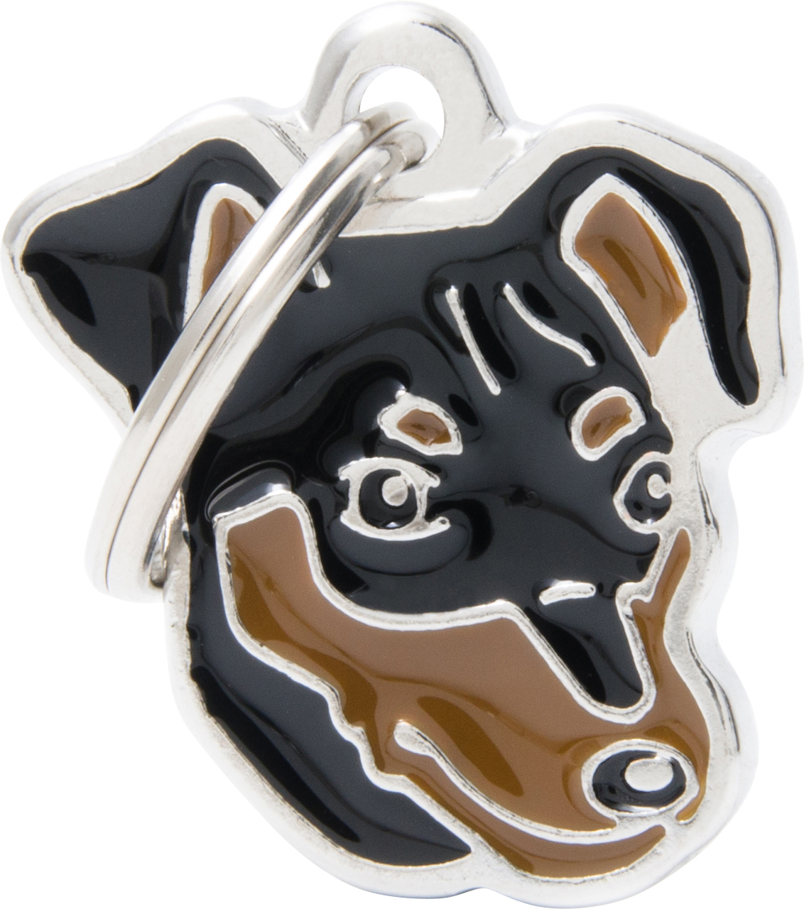 Friends kääpiöpinseri viistosti black&tan MyFamily - Nimi- ja kaiverruslaatat - 058564 - 1