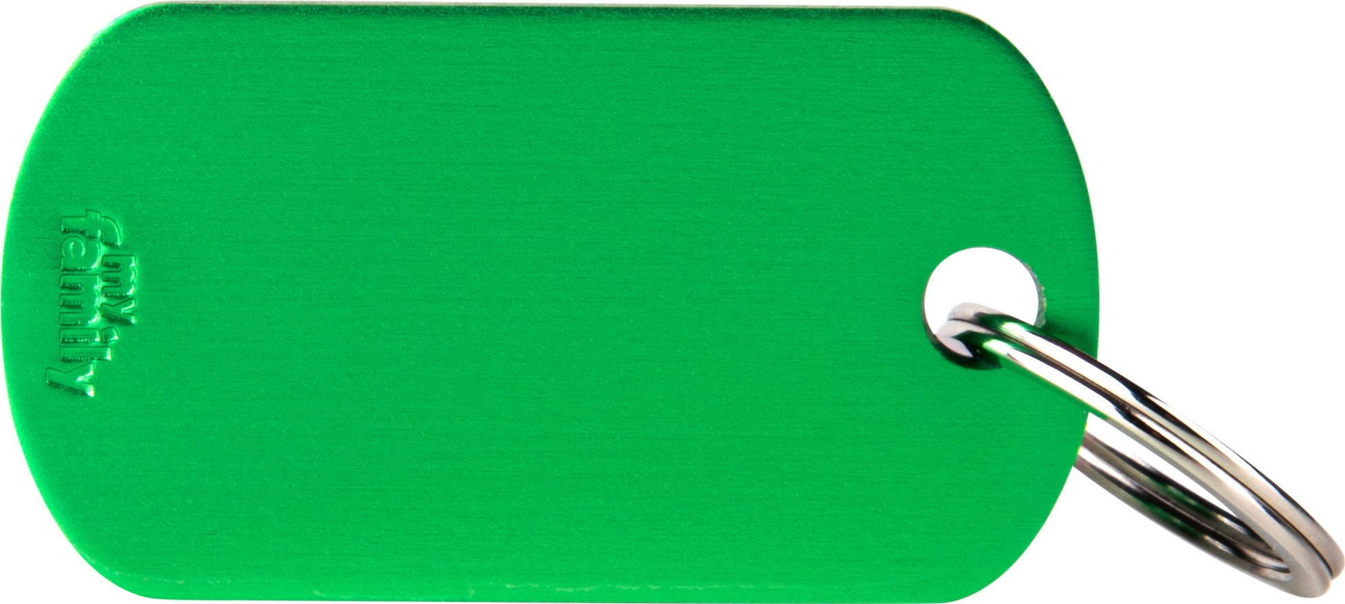 Basic military S 40x22mm vihreä MyFamily - Nimi- ja kaiverruslaatat - 058216 - 1